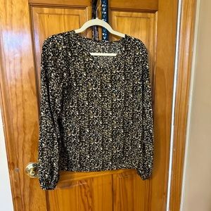 Women’s Shein Floral Blouse Size Large